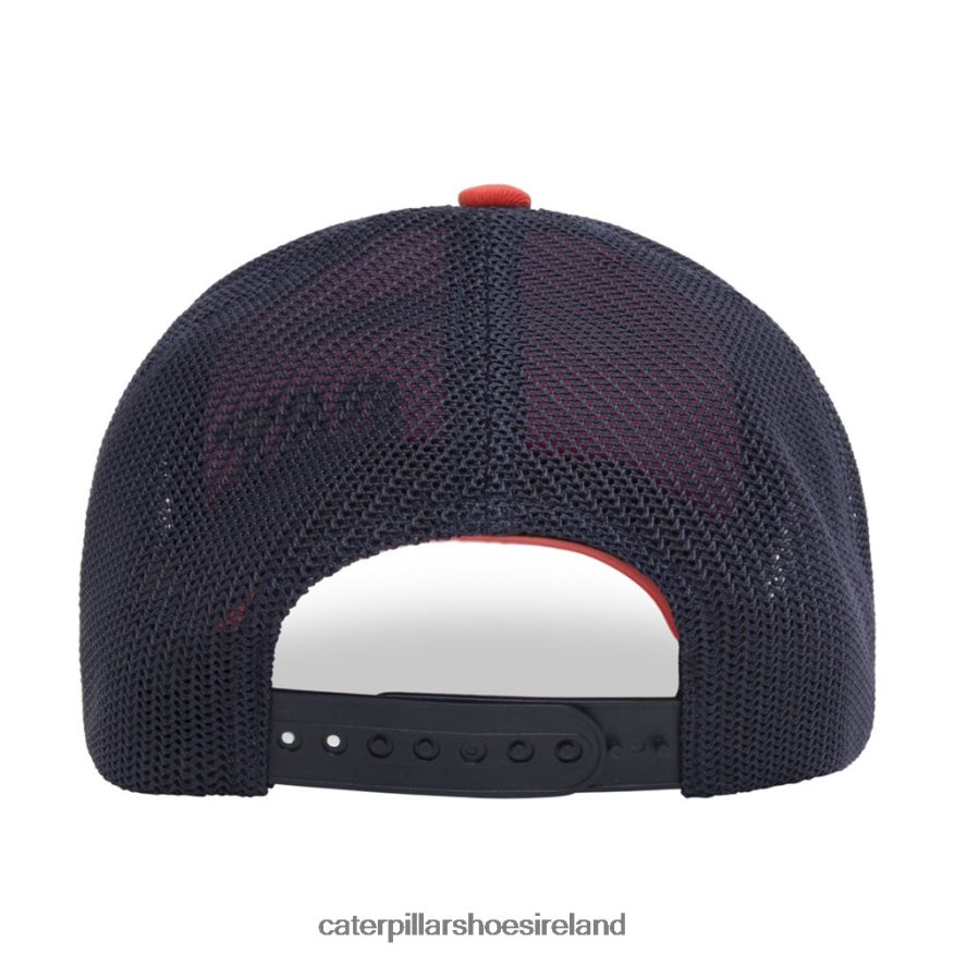 Caterpillar Cat Trademark Trucker Hat Men PL4062258 Orange | Hat