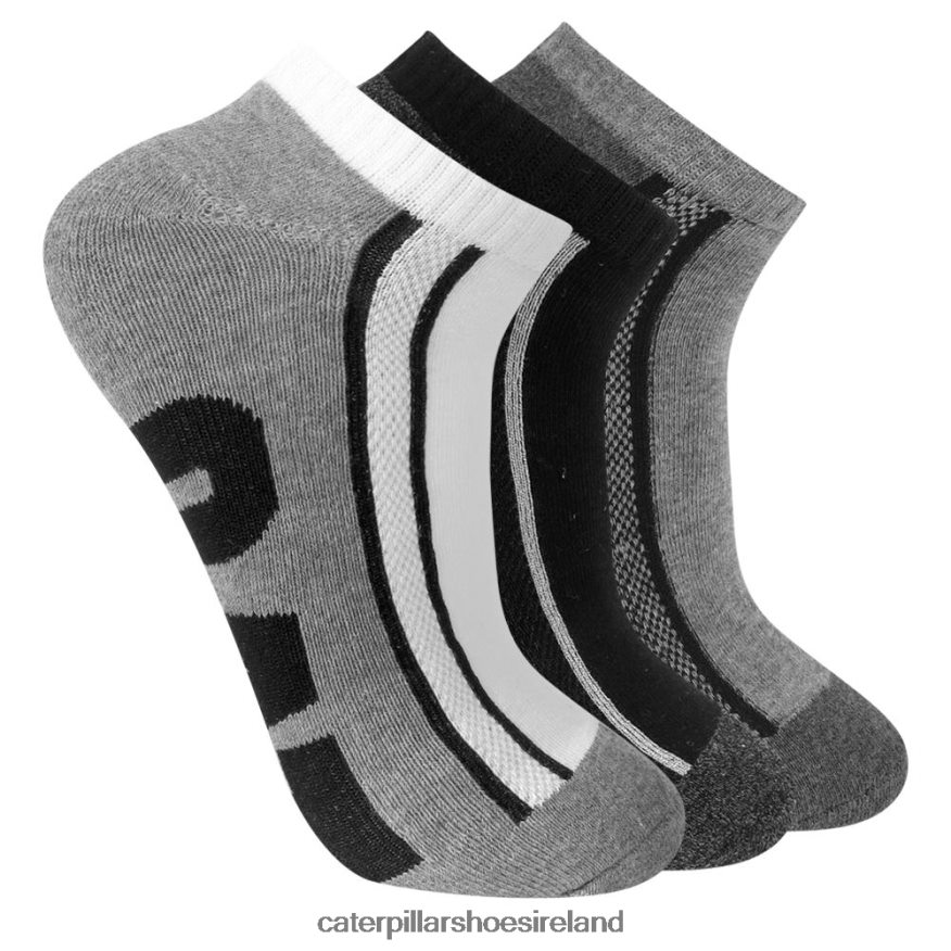 Caterpillar Half Cushion Quarter Sock 3-Pack Men PL4062259 Multi | Sock