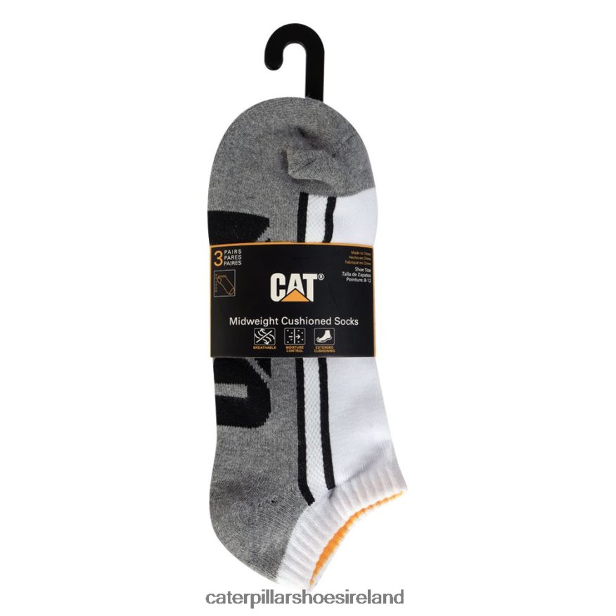 Caterpillar Half Cushion Quarter Sock 3-Pack Men PL4062259 Multi | Sock