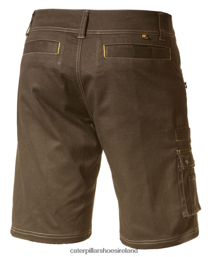 Caterpillar Operator Flex Short Men PL4062244 Brown | Bottoms