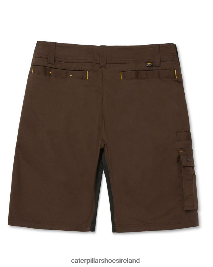 Caterpillar Operator Flex Short Men PL4062244 Brown | Bottoms