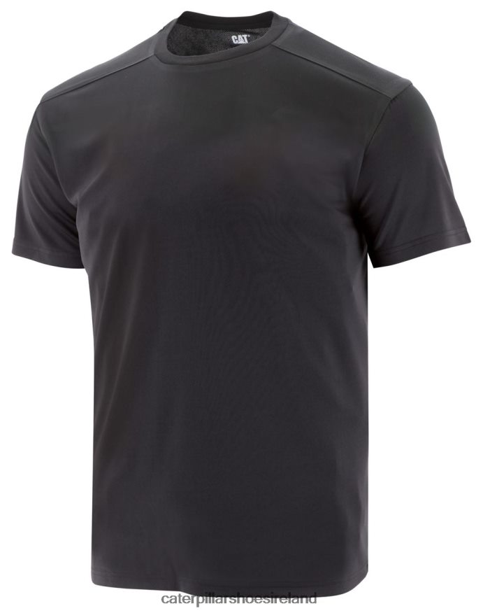 Caterpillar Coolmax Short Sleeve Tee Men PL4062218 Black | Tops & Outerwear