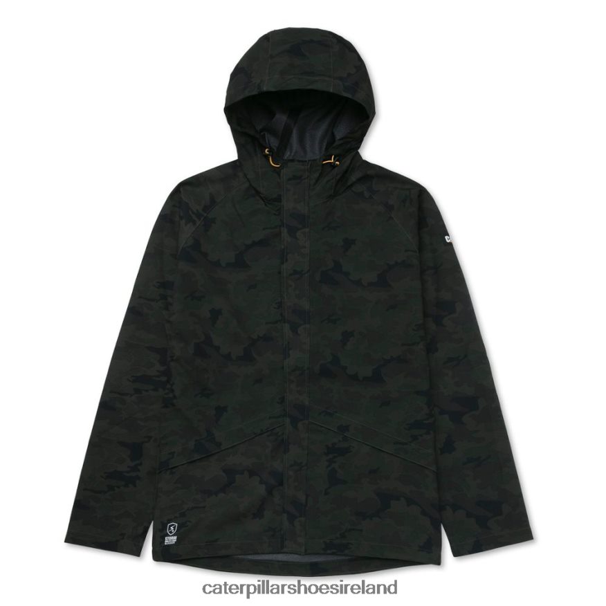 Caterpillar Essential Rain Jacket Men PL4062112 Night Camo | Tops & Outerwear