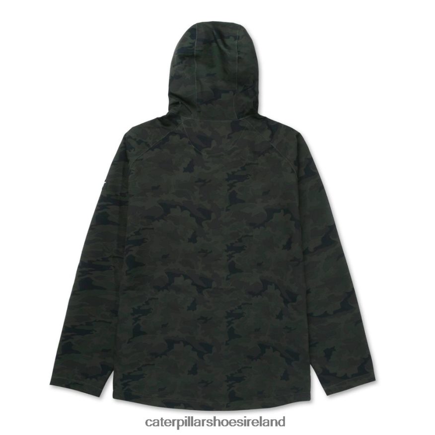 Caterpillar Essential Rain Jacket Men PL4062112 Night Camo | Tops & Outerwear