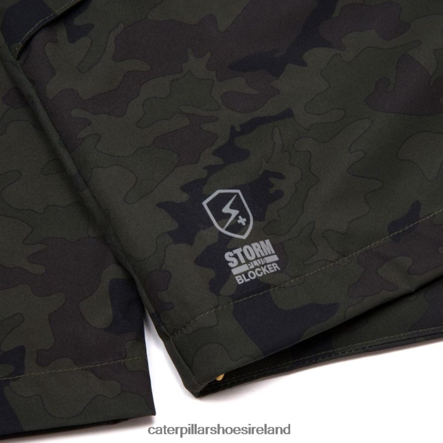 Caterpillar Essential Rain Jacket Men PL4062112 Night Camo | Tops & Outerwear