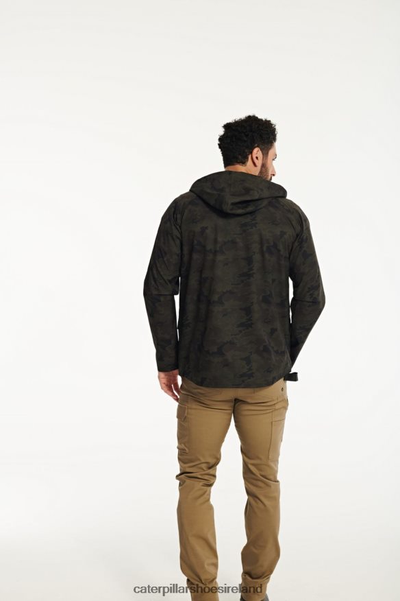 Caterpillar Essential Rain Jacket Men PL4062112 Night Camo | Tops & Outerwear