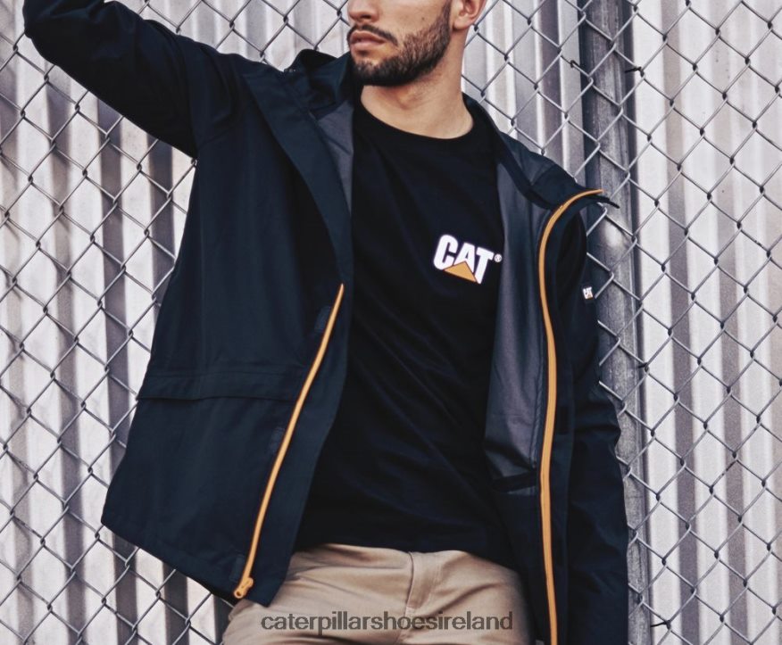 Caterpillar Essential Rain Jacket Men PL4062112 Night Camo | Tops & Outerwear