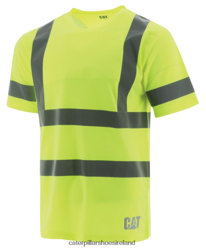 Caterpillar Hivis Class Iii Tee Men PL4062241 Yellow | Tops & Outerwear