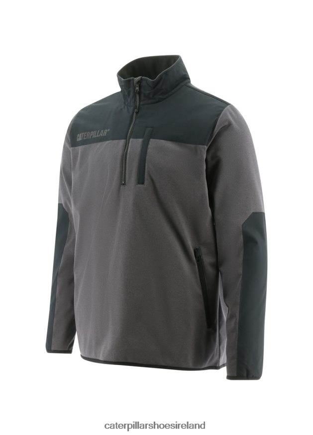 Caterpillar Performance 1/4 Zip Pullover Men PL4062223 Black | Tops & Outerwear