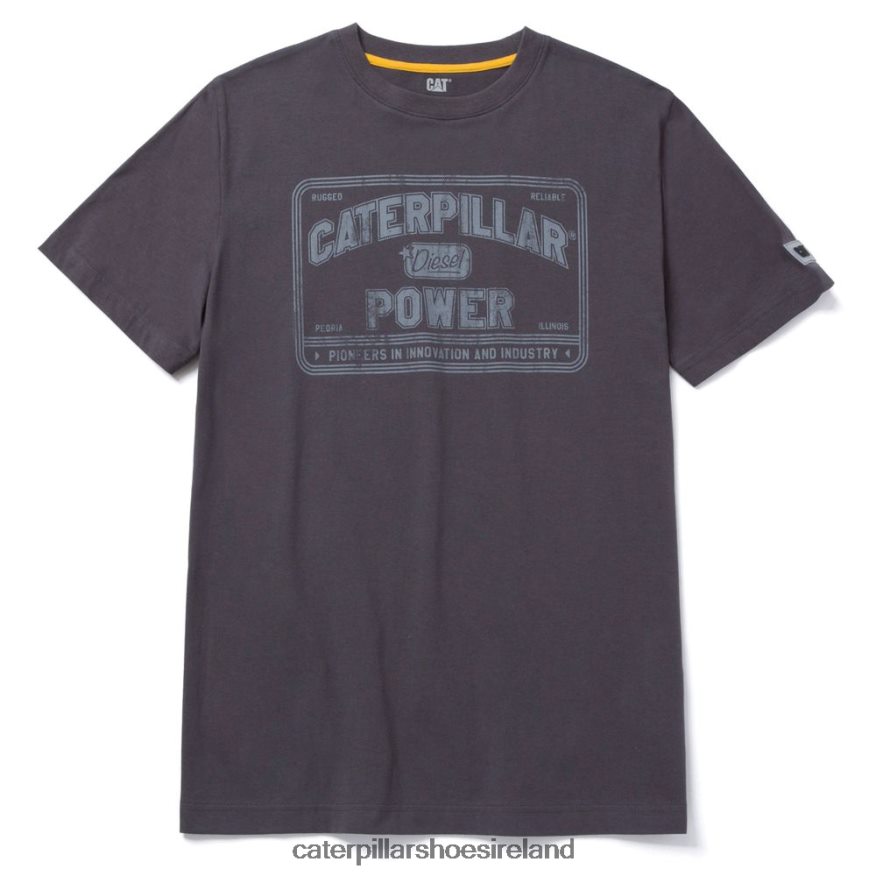 Caterpillar Power Tee Men PL4062240 Magnet | Tops & Outerwear