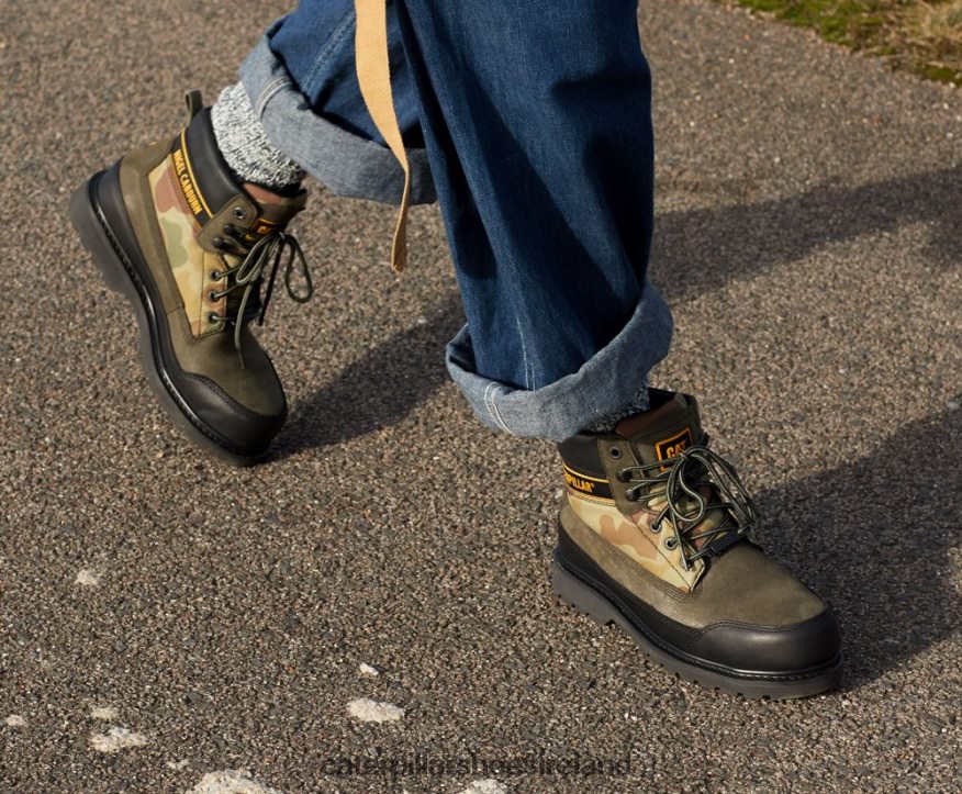 Caterpillar X Nigel Cabourn Utah Boot Men PL4062206 Black | Casual Boots