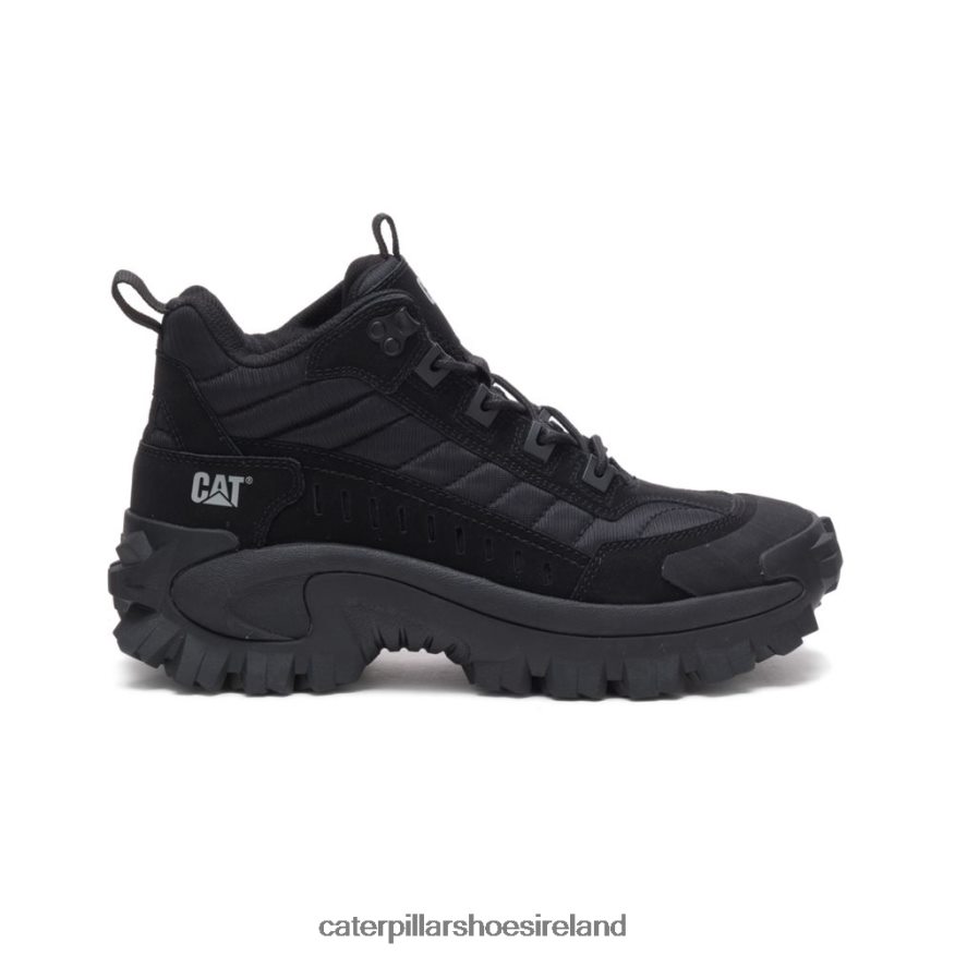 Caterpillar Intruder Mid Shoe Men PL4062152 Black | Casual Chunky Sneakers