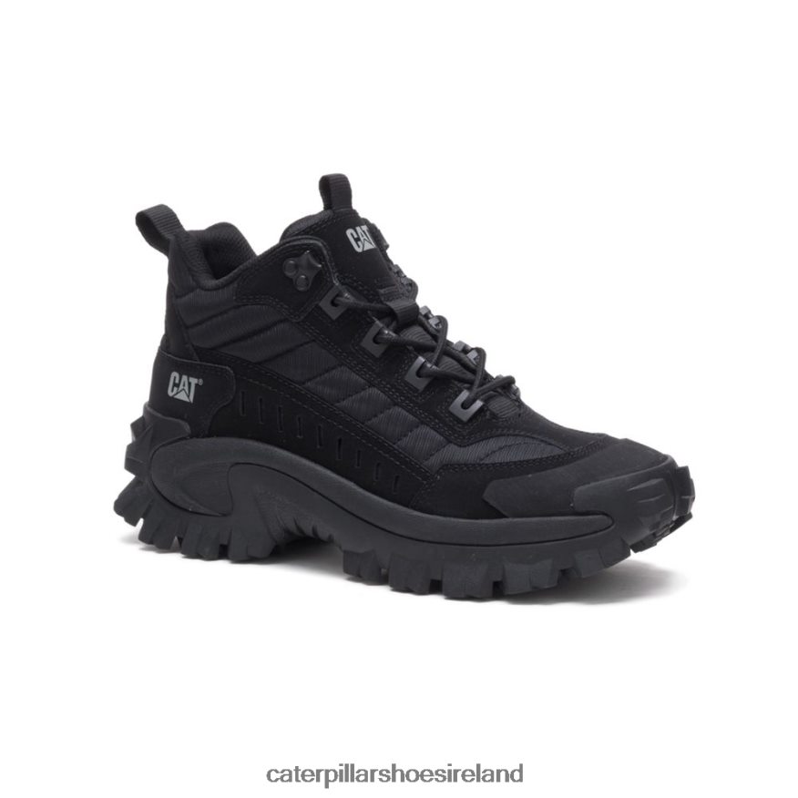 Caterpillar Intruder Mid Shoe Men PL4062152 Black | Casual Chunky Sneakers