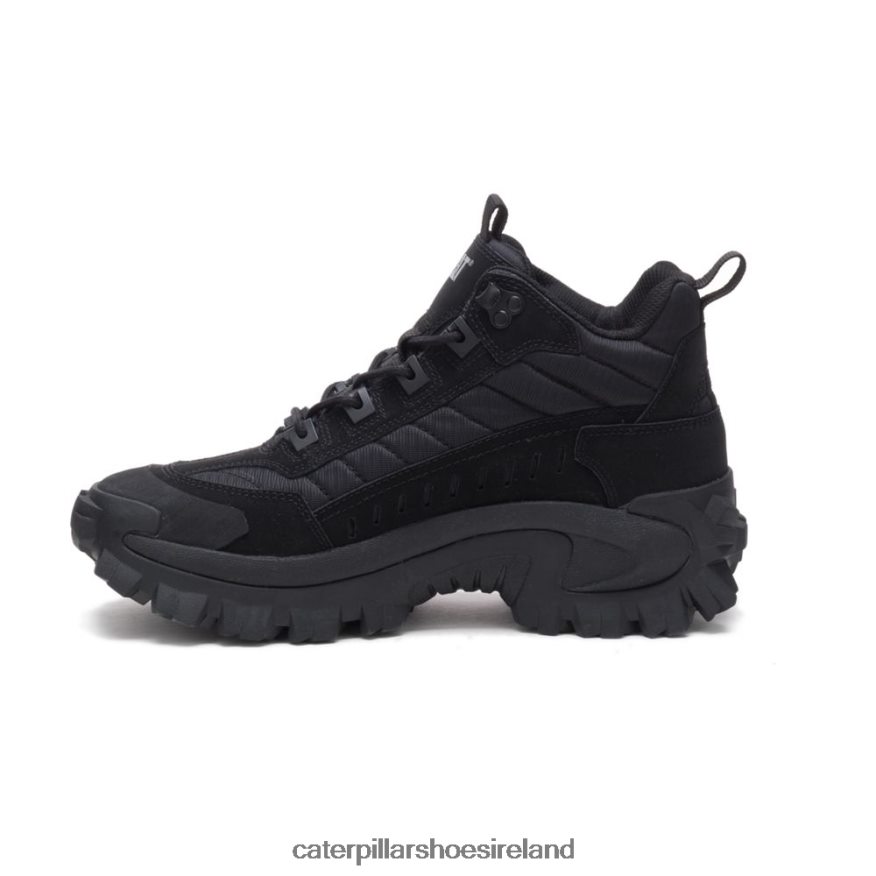 Caterpillar Intruder Mid Shoe Men PL4062152 Black | Casual Chunky Sneakers