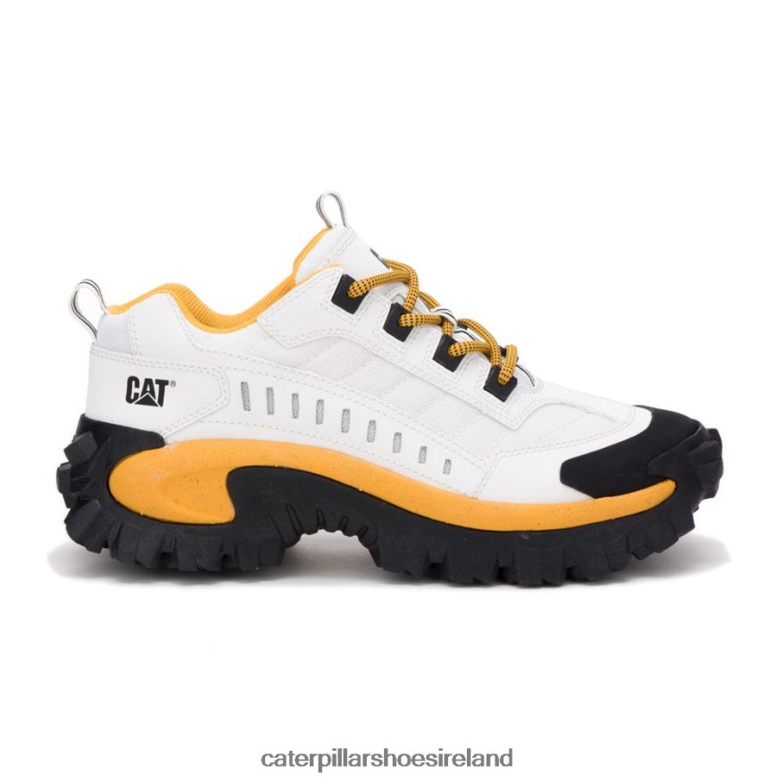 Caterpillar Intruder Shoe Men PL4062131 White/Yellow | Casual Chunky Sneakers