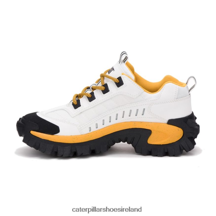 Caterpillar Intruder Shoe Men PL4062131 White/Yellow | Casual Chunky Sneakers