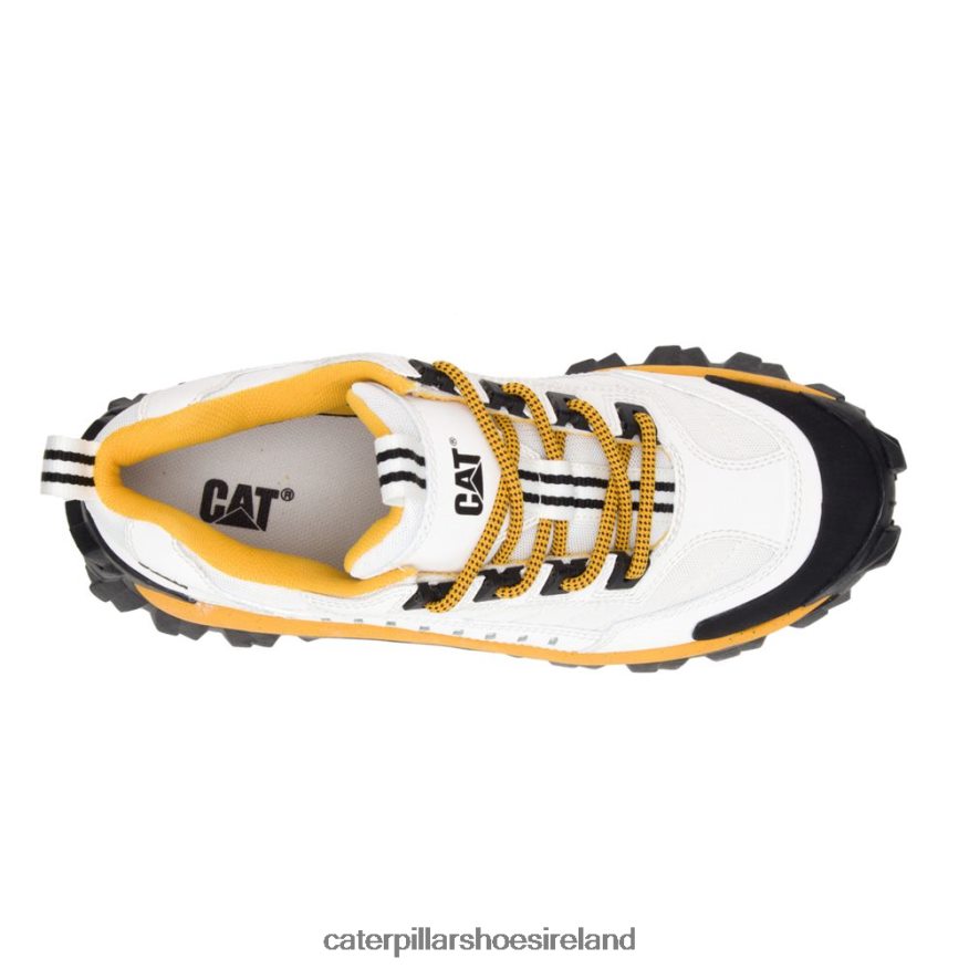 Caterpillar Intruder Shoe Men PL4062131 White/Yellow | Casual Chunky Sneakers