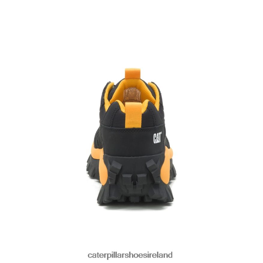 Caterpillar Intruder Shoe Men PL4062132 Black/Cat Yellow | Casual Chunky Sneakers