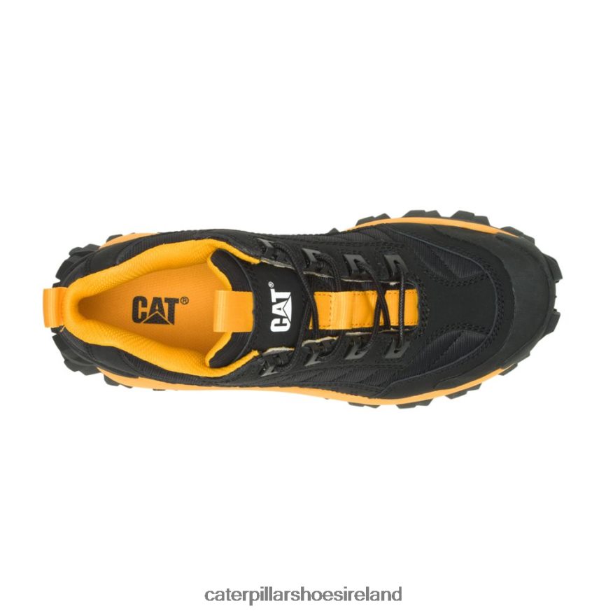 Caterpillar Intruder Shoe Men PL4062132 Black/Cat Yellow | Casual Chunky Sneakers