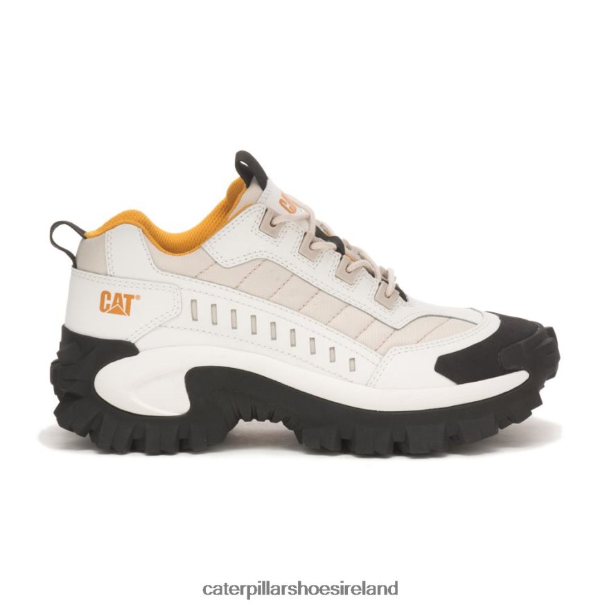 Caterpillar Intruder Shoe Men PL4062137 Bright White/Birch | Casual Chunky Sneakers