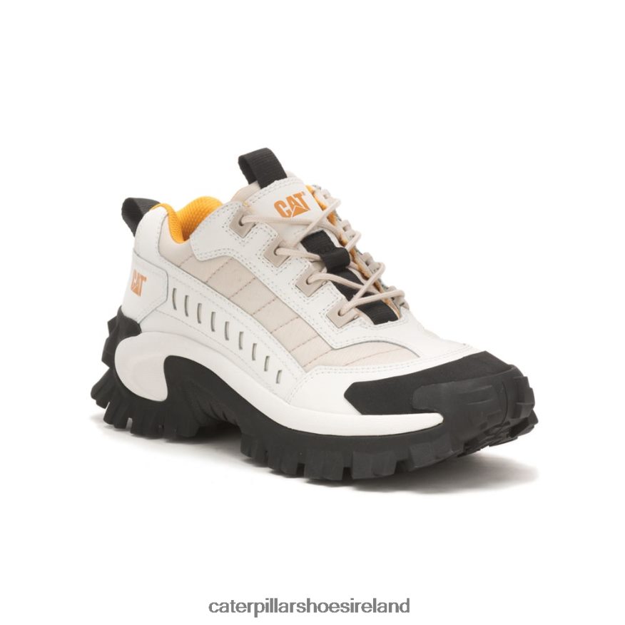 Caterpillar Intruder Shoe Men PL4062137 Bright White/Birch | Casual Chunky Sneakers