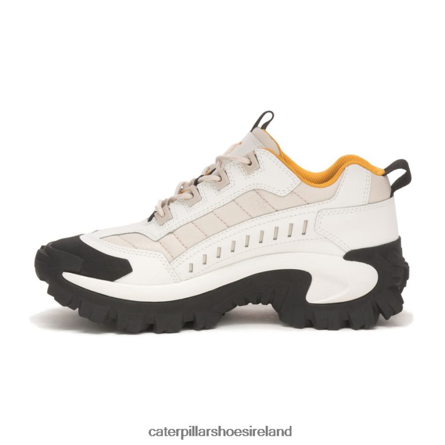 Caterpillar Intruder Shoe Men PL4062137 Bright White/Birch | Casual Chunky Sneakers