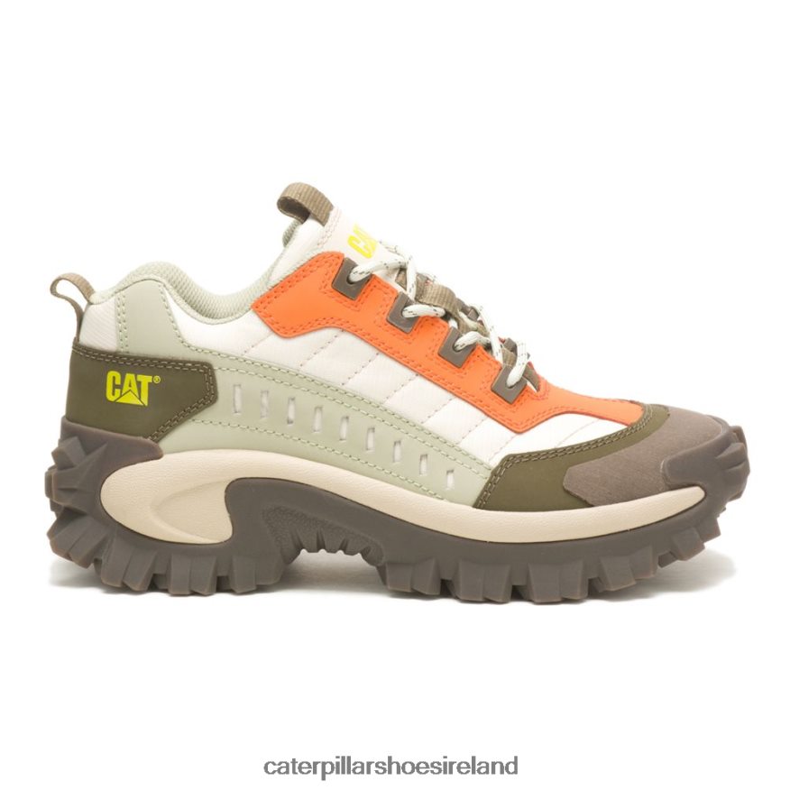 Caterpillar Intruder Shoe Men PL4062138 Moss Grey/Oriole | Casual Chunky Sneakers