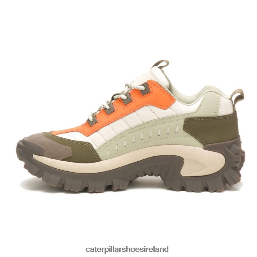 Caterpillar Intruder Shoe Men PL4062138 Moss Grey/Oriole | Casual Chunky Sneakers