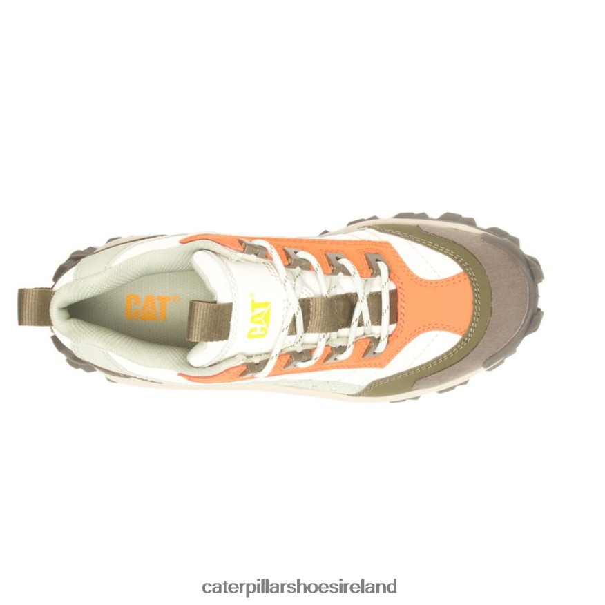 Caterpillar Intruder Shoe Men PL4062138 Moss Grey/Oriole | Casual Chunky Sneakers