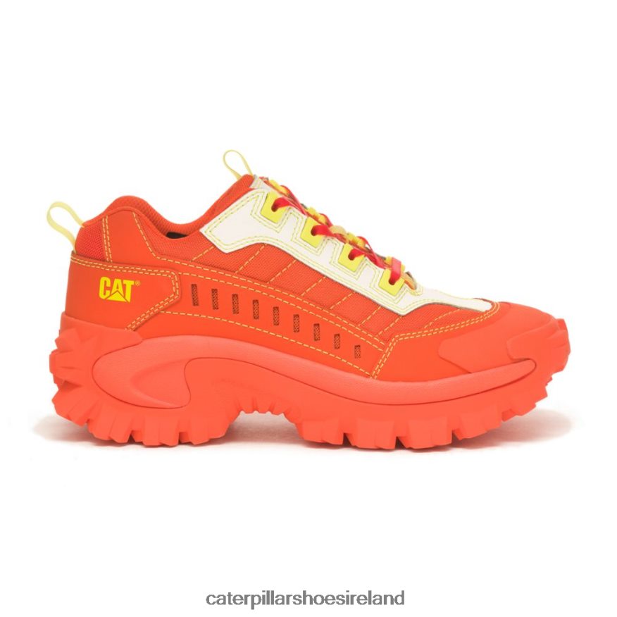 Caterpillar Intruder Supercharged Shoe Men PL4062119 Scarlet Ibis | Casual Chunky Sneakers