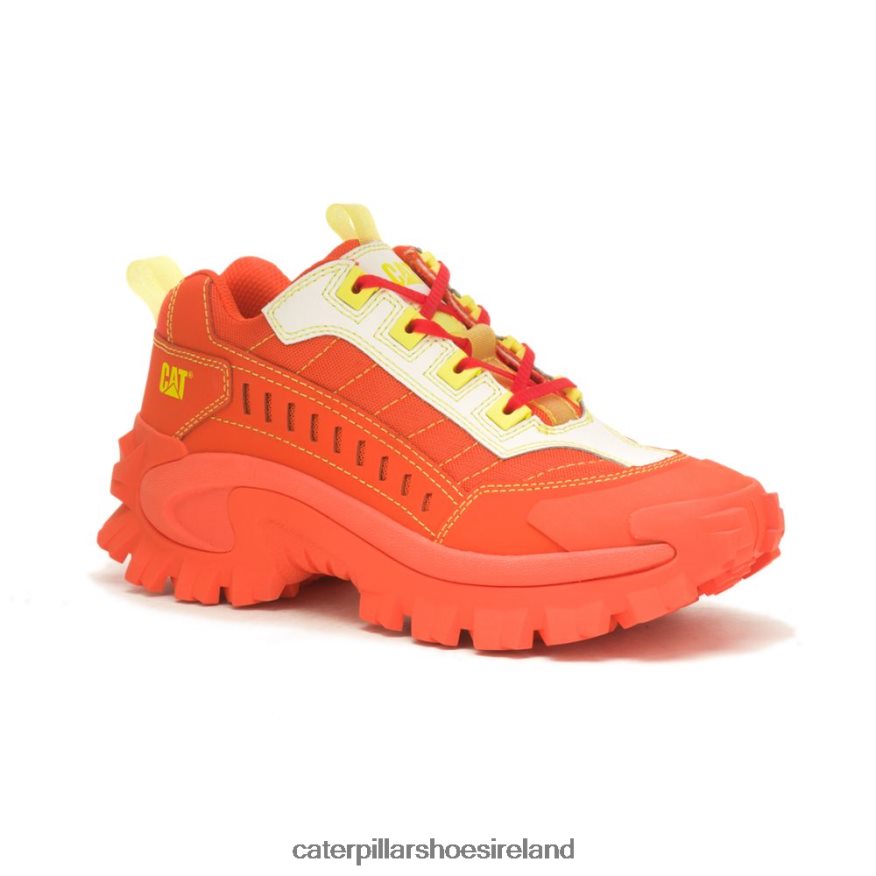 Caterpillar Intruder Supercharged Shoe Men PL4062119 Scarlet Ibis | Casual Chunky Sneakers
