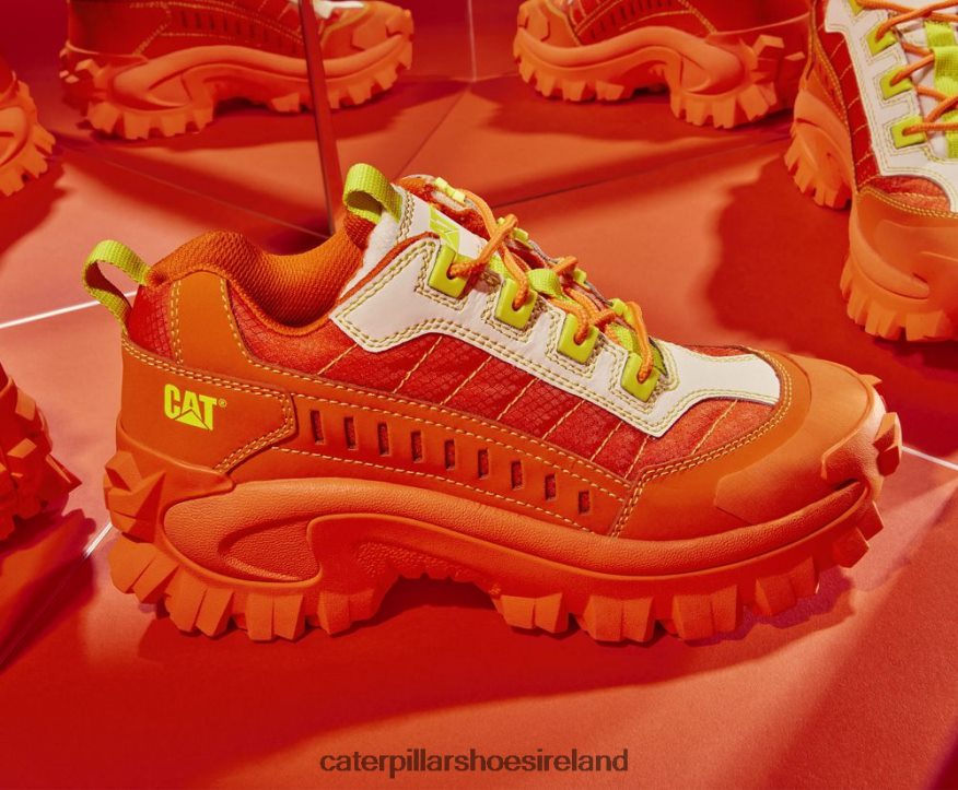 Caterpillar Intruder Supercharged Shoe Men PL4062119 Scarlet Ibis | Casual Chunky Sneakers