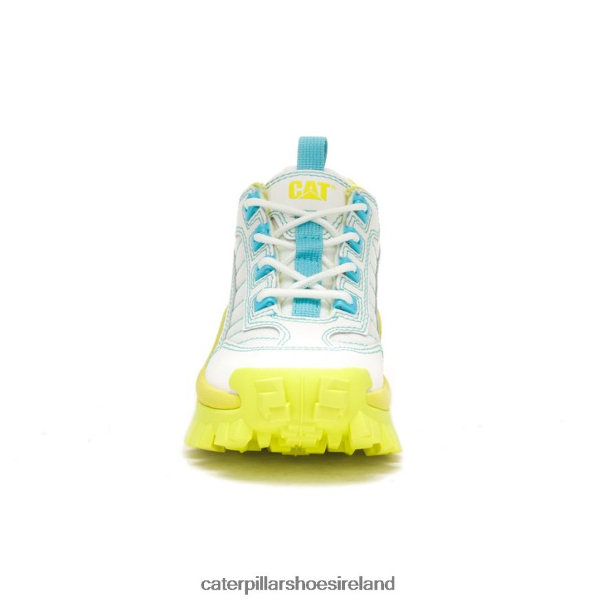 Caterpillar Intruder Supercharged Shoe Men PL4062121 Bright White/Pale Lime Yellow | Casual Chunky Sneakers