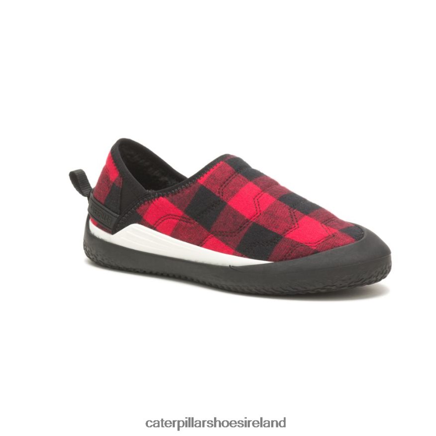 Caterpillar Crossover Slip On Men PL4062170 Red Plaid | Casual Shoes