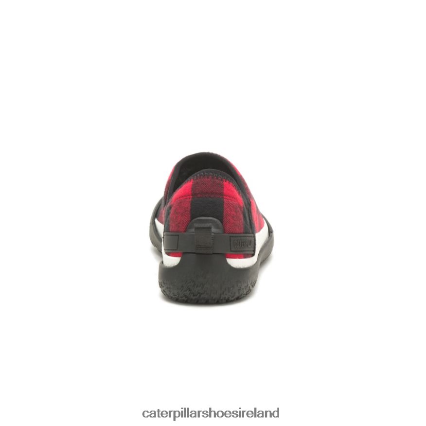 Caterpillar Crossover Slip On Men PL4062170 Red Plaid | Casual Shoes