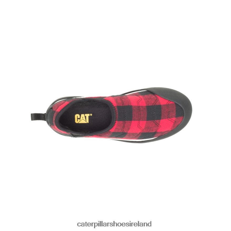 Caterpillar Crossover Slip On Men PL4062170 Red Plaid | Casual Shoes
