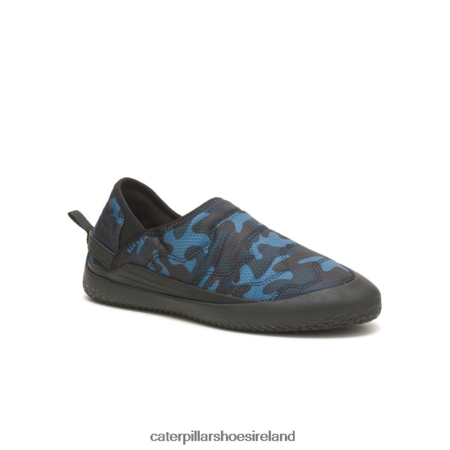 Caterpillar Crossover Slip On Men PL4062172 Blue Camo | Casual Shoes
