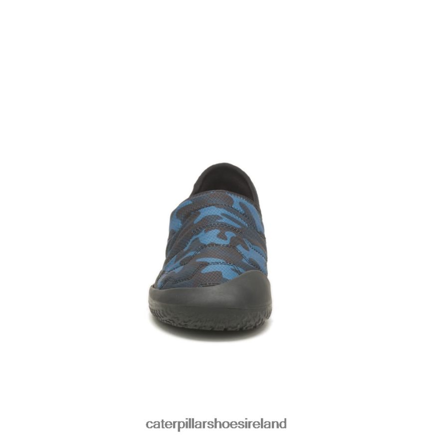 Caterpillar Crossover Slip On Men PL4062172 Blue Camo | Casual Shoes