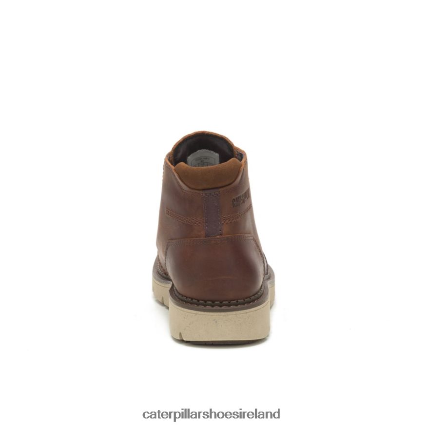 Caterpillar Covert Mid Waterproof Boot Men PL4062193 Leather Brown | Waterproof