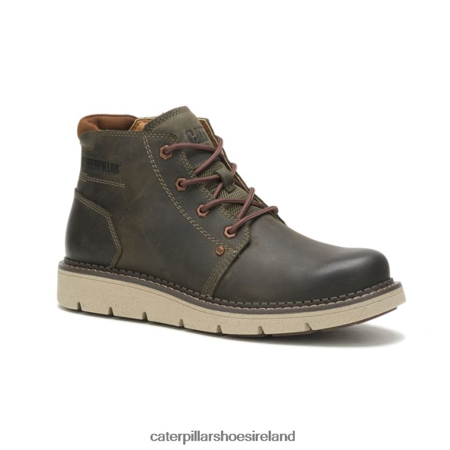 Caterpillar Covert Mid Waterproof Boot Men PL4062195 Olive Night | Waterproof