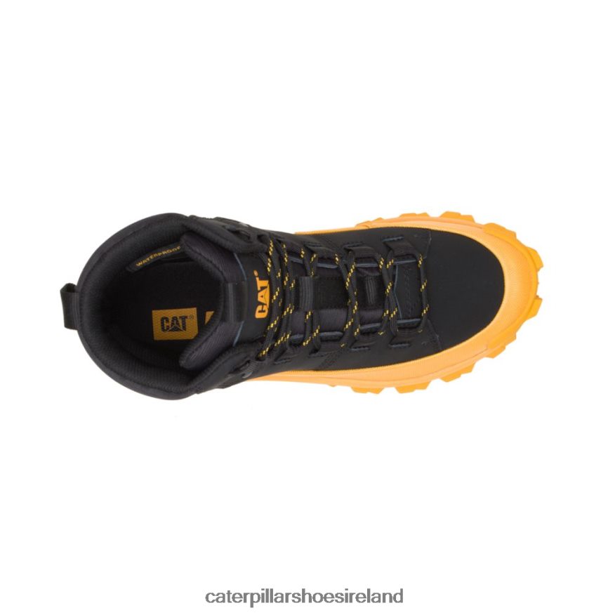 Caterpillar Trespass Waterproof Galosh Men PL4062175 Cat Yellow/Black | Waterproof