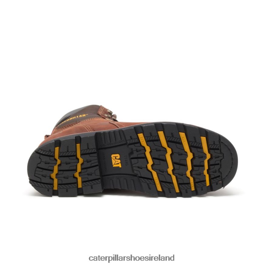 Caterpillar Alaska 2.0 8\" Waterproof Thinsulate Steel Toe Work Boot Men PL406232 Walnut | Work Boots