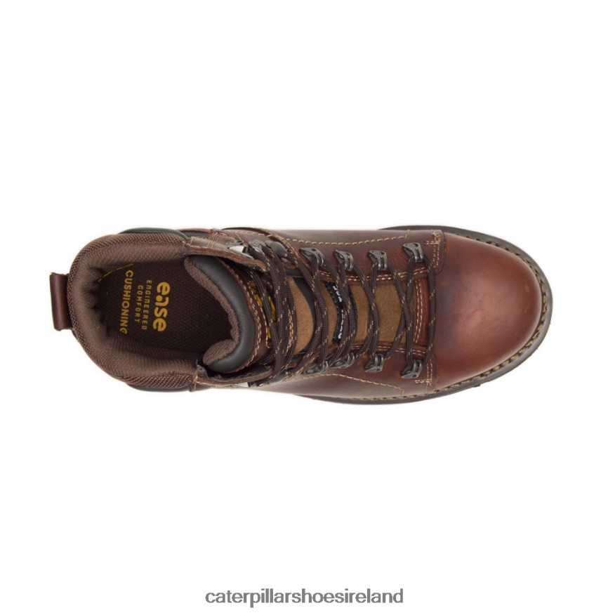 Caterpillar Alaska 2.0 Steel Toe Work Boot Men PL406228 Brown | Work Boots