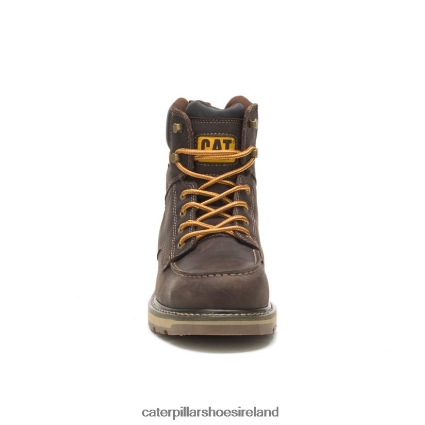 Caterpillar Calibrate Steel Toe Work Boot Men PL406251 Leather Brown | Work Boots