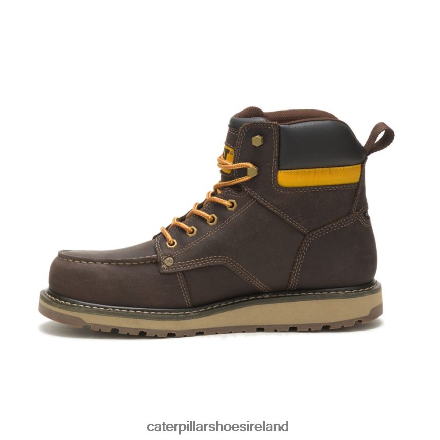 Caterpillar Calibrate Steel Toe Work Boot Men PL406251 Leather Brown | Work Boots