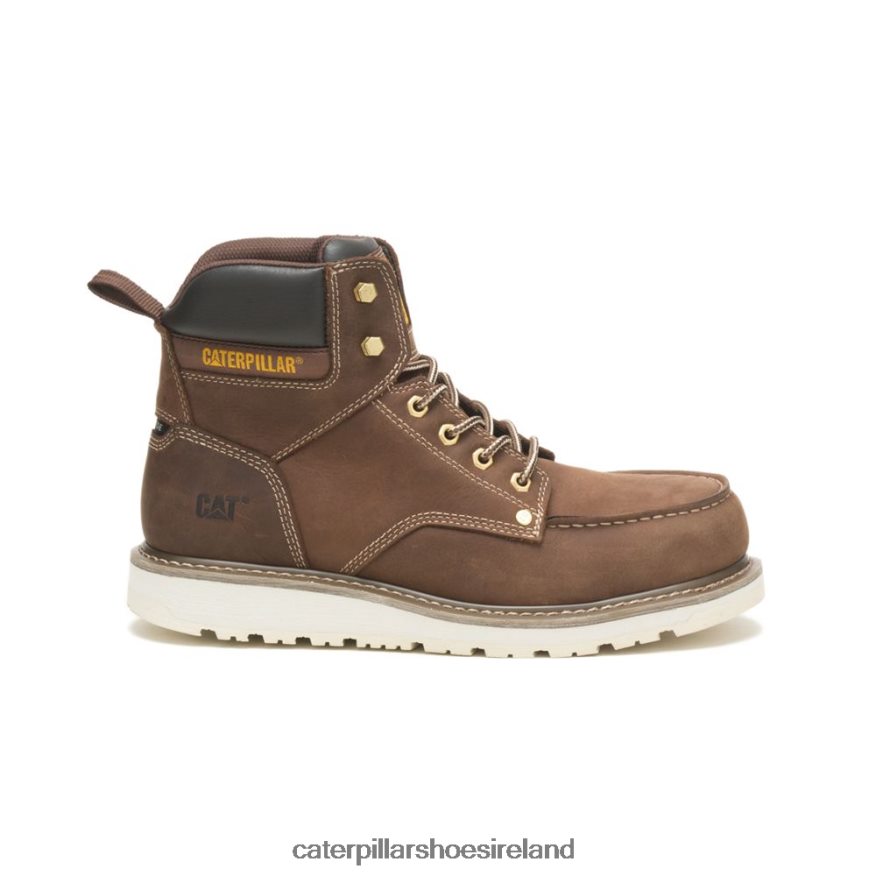 Caterpillar Calibrate Steel Toe Work Boot Men PL406252 Khaki | Work Boots