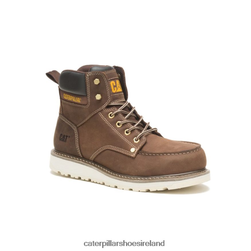 Caterpillar Calibrate Steel Toe Work Boot Men PL406252 Khaki | Work Boots