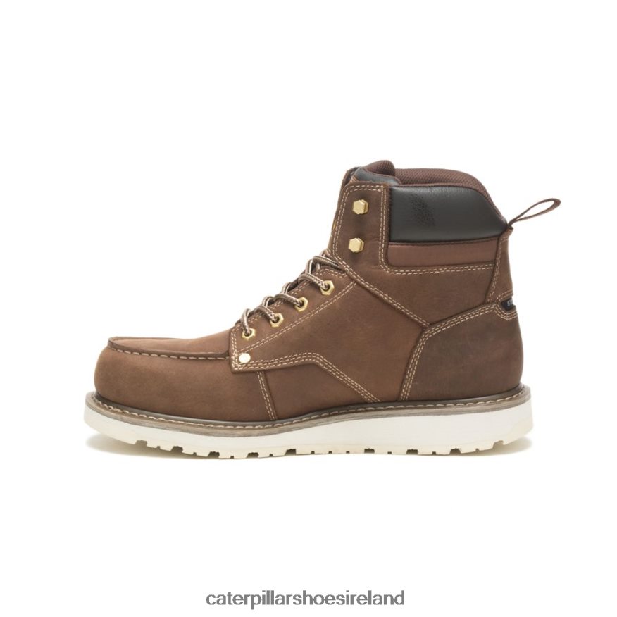 Caterpillar Calibrate Steel Toe Work Boot Men PL406252 Khaki | Work Boots