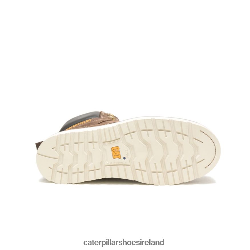 Caterpillar Calibrate Steel Toe Work Boot Men PL406252 Khaki | Work Boots