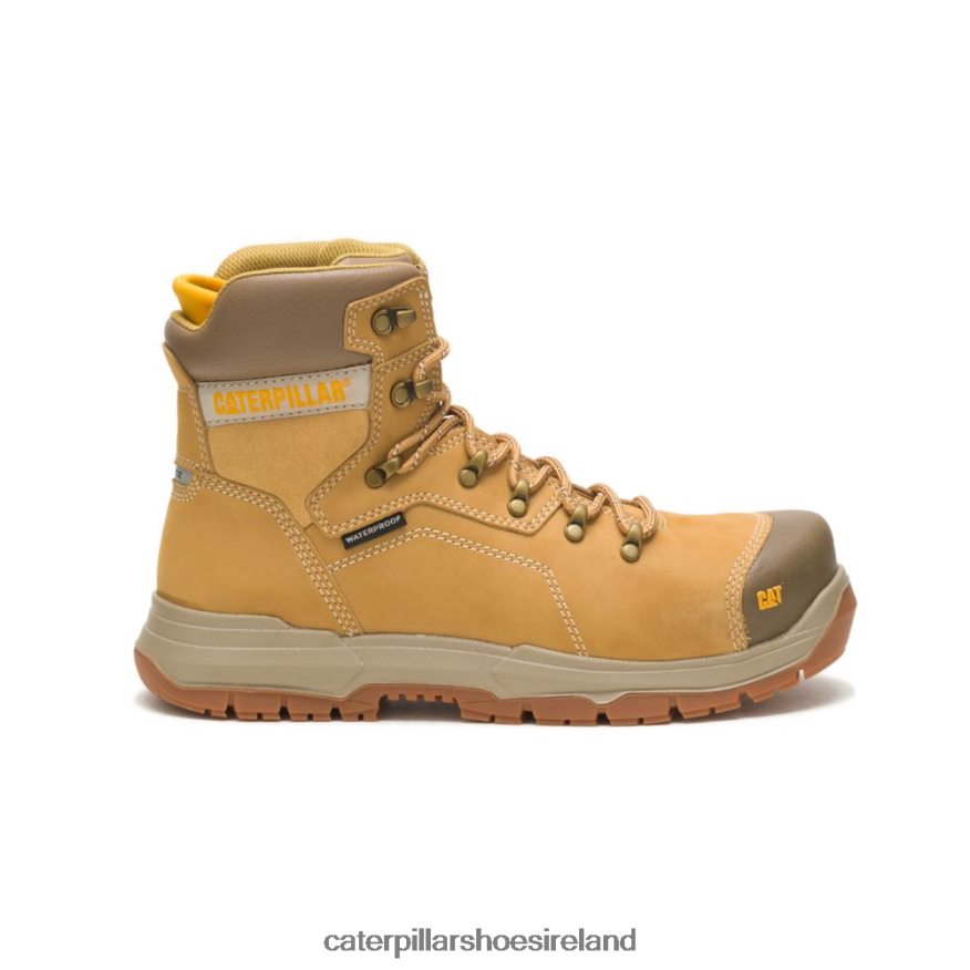 Caterpillar Diagnostic 2.0 Waterproof Steel Toe Work Boot Men PL406224 Honey Reset | Work Boots